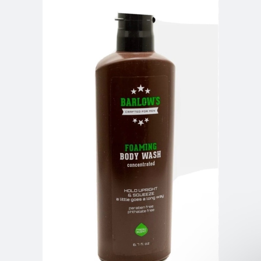 Barlow’s Foaming Body Wash Concentrate